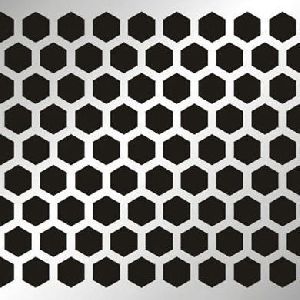 Hexagonal Perforated Sheets