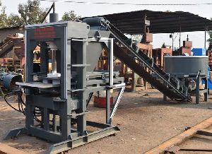 Semi Automatic Fly Ash Brick Making Machine