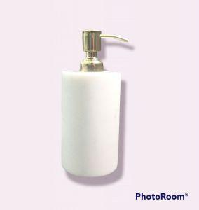 White Marble Soap Dispenser