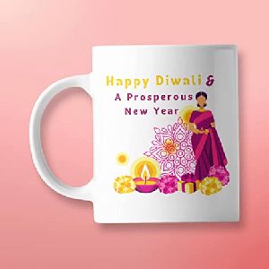 Coffee Mug Tea Mug Diwali Mug Diwali Gifts Diwali Greetings