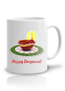 Happy Diwali Mug/Diwali Mug/Diwali Mug Gift/Diwali Gifts/ Diwali Gifts for Family and Friends