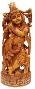 Wooden God Statue