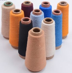 Multicolor Polyester Cotton Yarn
