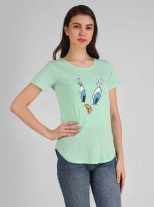 Tweety Print Women T-Shirts