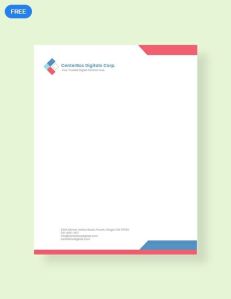 letterhead printing service