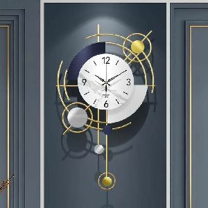 Decorative Wall Clock (Metals)