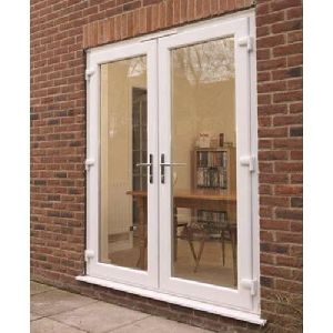 White Modular UPVC Door