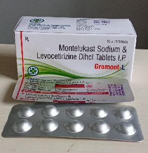 MONTELUKAST 10MG + LEVOCETIRIZINE 5MG TABLETS