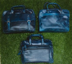 Black Leather Office Bags