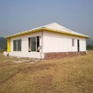 White Portable Cabin