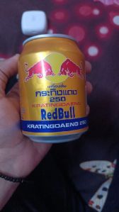 Red bull goldan drink