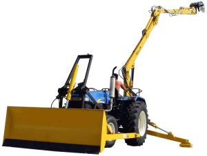 Telescopic Radial Tractor Attachment Unloader