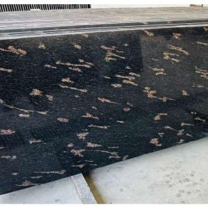 Fish Brown Granite Slab