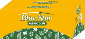 Fabric Glue Blue Star (Yellow)