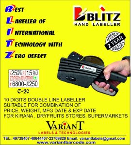 Blitz Hand Labeller