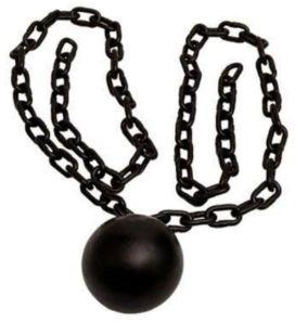 CAST IRON GATE BALL CHAIN