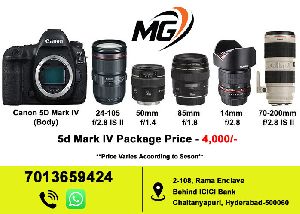 MG DSLR Camera Rental Service