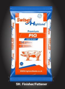 Swiss Highland premium Finisher Fattener pig feed