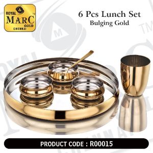 pvd coating thali set