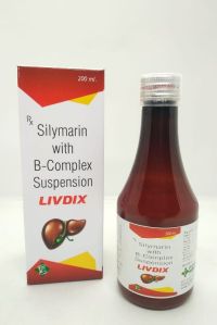 Silymarin with B-complex suspension