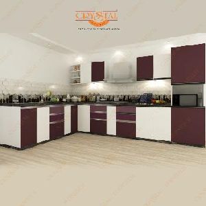 G Shaped Modular Kitchen Services