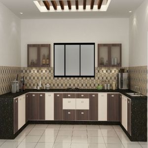 U Shaped Modular Kitchen Services