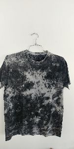 T-Shirt With Special Wash of Lava Dyes & Ball Acid Wash