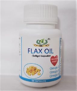 Flax Oil Soft Gel Capsule