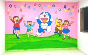 Wall Painting Designs for Play School ,Wall Painting for Pre Primary School