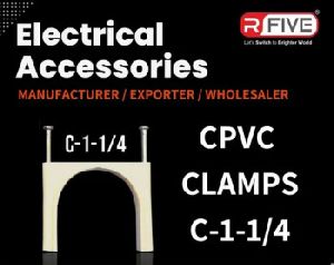 C- 1-1/4 CPVC Double Nail Clamp