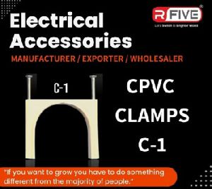 C- 1 CPVC Double Nail Clamp