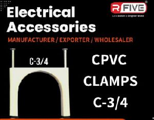 C- 3/4 CPVC Double Nail Clamp