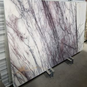 purple marble slabs