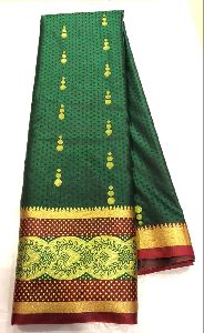 Krishna Satin All Over Butta Saree