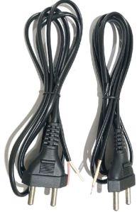 Black 2 Pin Power Leads