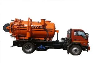 8000 Liter Sewer Suction Cum Jetting Machine