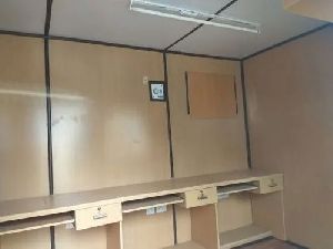 Mild Steel Portable Office Cabin