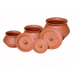 Terracotta Handi Set