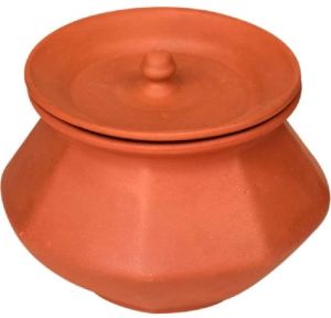 Terracotta Plain Pahal Handi