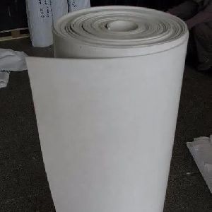 white rubber sheet