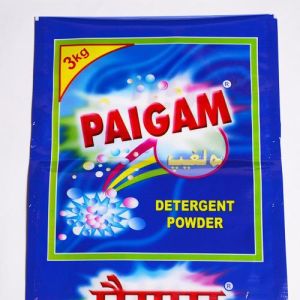 Printed Washing Powder Packaging Pouches