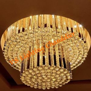 Glass decorative chandelier