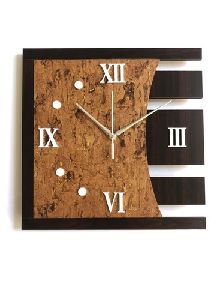 Wooden Square Clock