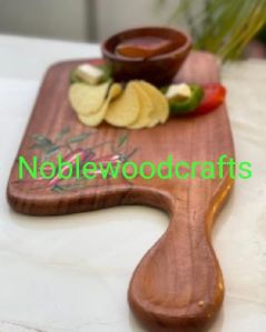 Square Wooden Platter