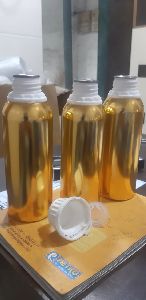 250ml Gold Coated Aluminium Bottle