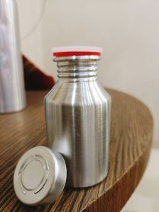 50ml Screw Top Polish Polished Aluminium Bottle