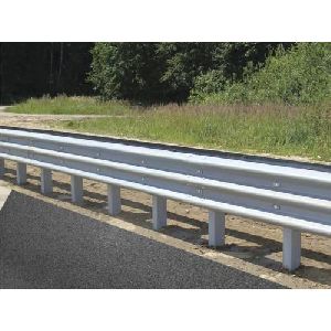 W Beam Crash Barrier