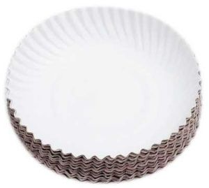 Plain Paper Plates