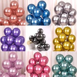 metallic balloons