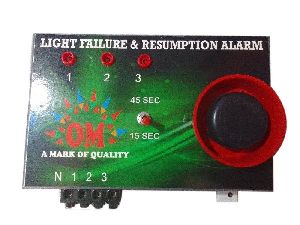 Power failure Resumption Alarm